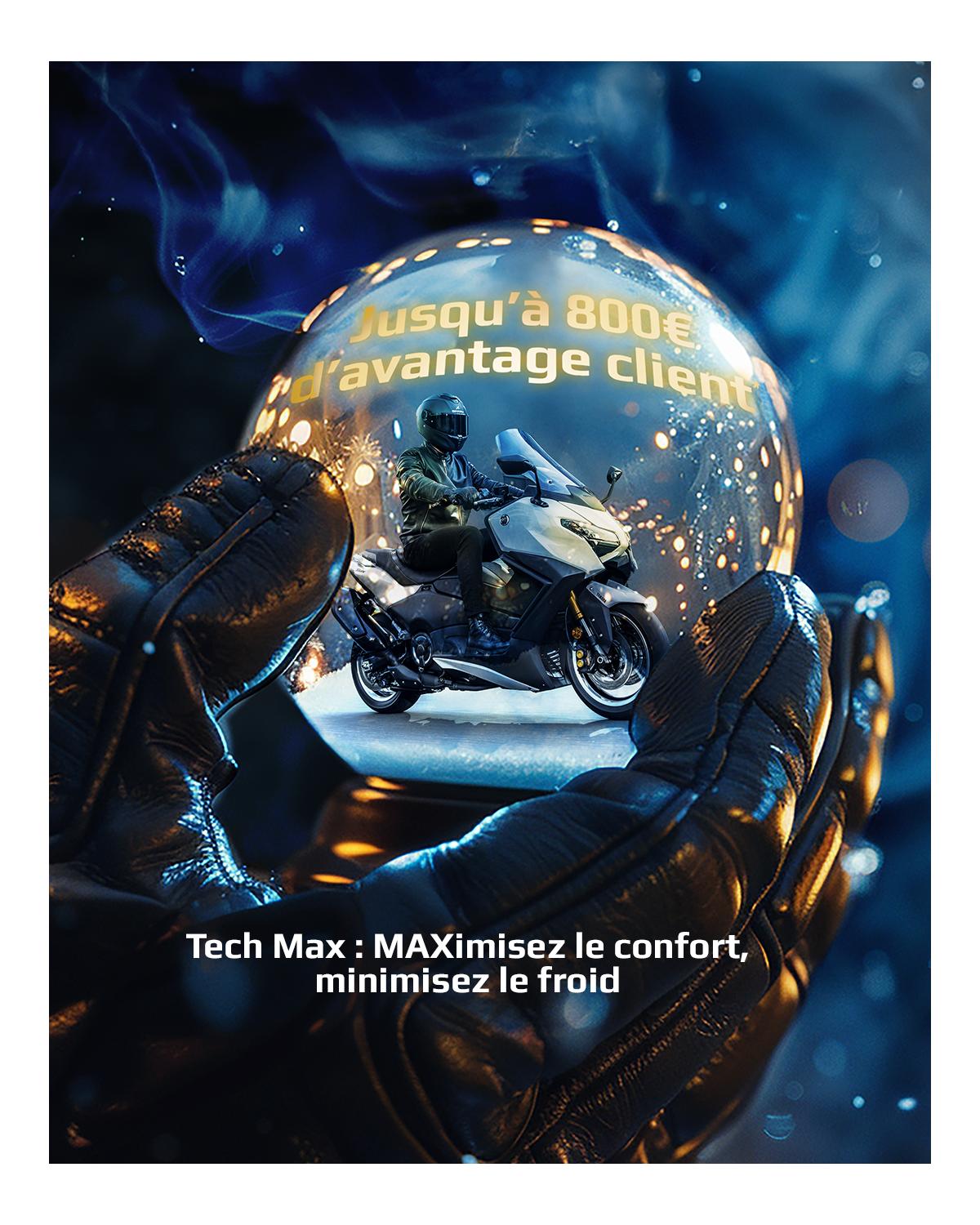 Opération Yamaha Tech Max : jusqu’à 800€ d'accessoires offert !